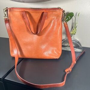 Madewell Crossbody Brown Leather Bag